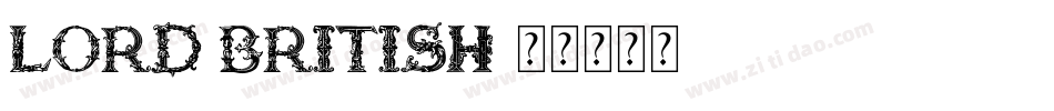 Lord British字体转换